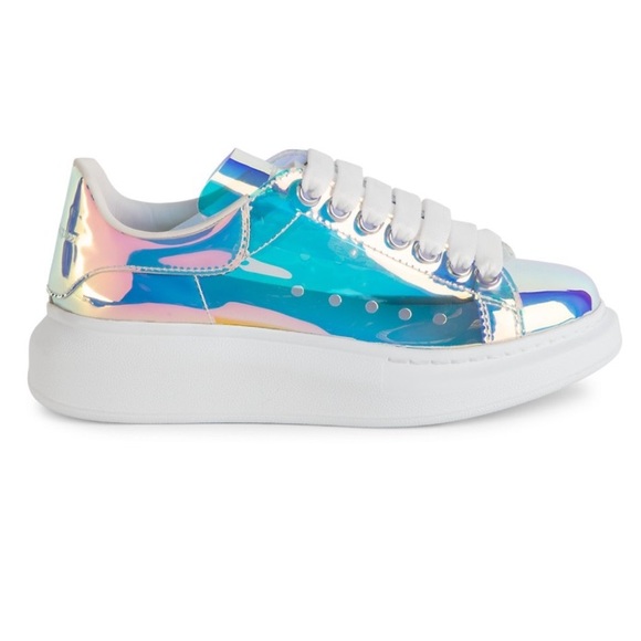 Alexander Mcqueen Iridescent Leather 